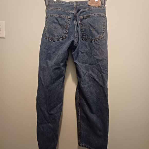 Levis 550 Jeans‎ Men's Size 34x30 Relaxed Fit Blue Medium Wash 100% Cotton - Picture 2 of 7